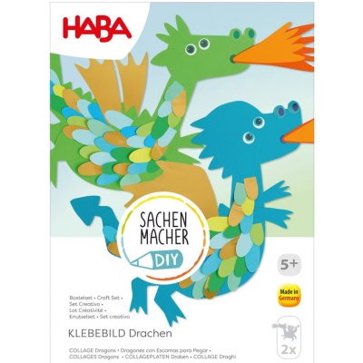 Haba Kreatívna sada Koláž s drakmi – Hledejceny.cz