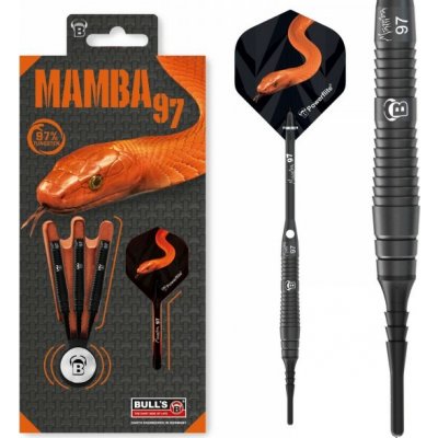 BULL'S Mamba 97 M4 šipky soft 18486 16g – Zboží Mobilmania