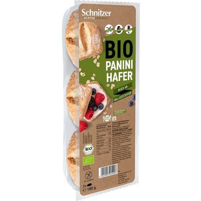 Schnitzer Panini ovesné bezlepkové 180 g – Sleviste.cz