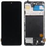 LCD Displej + Dotykové sklo + Rám Samsung Galaxy A51 – Zboží Mobilmania