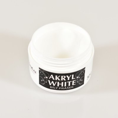 Nehtyprofi Akrylový pudr prášek white 30 g – Zbozi.Blesk.cz