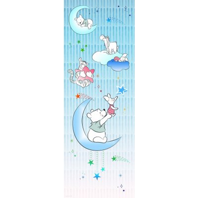 Komar DX2-082 Fototapeta Disney Winnie Pooh Piglet and Stars rozměr š. 100 x v. 280 cm – Zboží Mobilmania