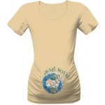 Tričko s potiskem Ze mě koule dámské limetková – Sleviste.cz