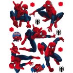 Agart Samolepky na zeď Spiderman film, 30x30 cm – Zboží Mobilmania