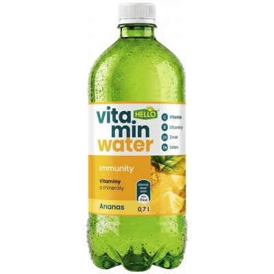 Hello VITAMIN WATER ananas 10 x 700 ml – Hledejceny.cz