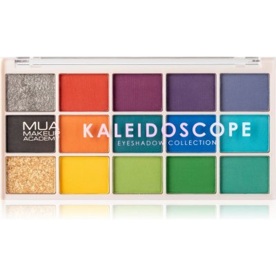 MUA Makeup Academy Paletka očních stínů Kaleidoscope 12 g – Zboží Mobilmania