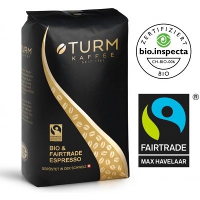 Turm Kaffee Bio Fairtrade Espresso 1 kg – Zbozi.Blesk.cz