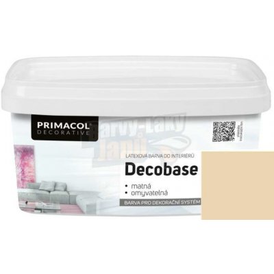 Primacol Decobase Decorative omyvatelná malířská D04 ginger, 1 l – Zboží Mobilmania