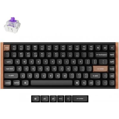Keychron K2 HE QMK Custom K2H-F1 – Zboží Mobilmania