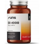 UNS Vitamín D3 4000 IU 60 vege kapslí – Hledejceny.cz