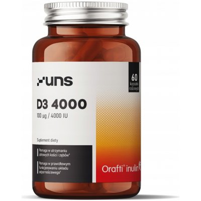 UNS Vitamín D3 4000 IU 60 vege kapslí – Hledejceny.cz