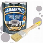 Akzo Nobel Hammerite přímo na rez 2,5L , kladívkový stříbrošedá – HobbyKompas.cz