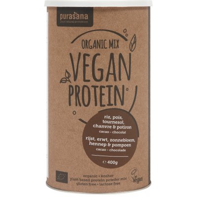 Purasana Vegan Protein MIX BIO 400 g – Zboží Mobilmania