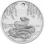 Perth Mint Stříbrná mince Rok Hada 2025 Lunární série III 1 oz – Hledejceny.cz