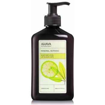 Ahava Mineral Botanic Lemon & Sage jemné tělové mléko 400 ml