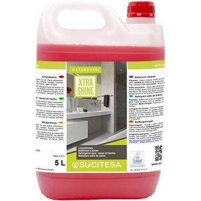 Sucitesa NATURSAFE XTRA Shine čistící prostředek pro sanitární zařízení 5 l – Zbozi.Blesk.cz