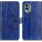VSECHNONAMOBIL 53973 RETRO Peněženkový obal Nokia X30 modrý – Zboží Živě