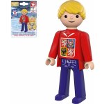 Efko Igráček Fanoušek MS v hokeji 2024 červený dres figurka – Sleviste.cz