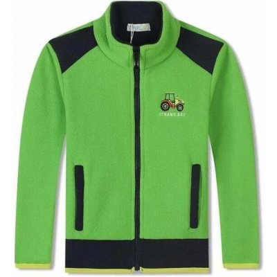 Kugo Chlapecká flísová mikina FM7892 zelená – Zboží Dáma