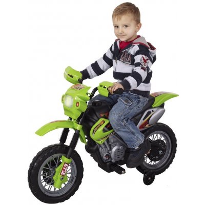 Kids World elektrická motorka Enduro-žlutá