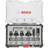 Bosch Sada fréz s 6mm vřetenem Trim&Edging, 6 ks 6-piece Trim and Edging Router Bit Set. 2607017468