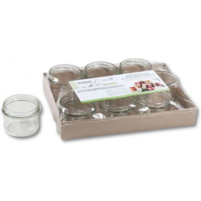 Domino zavařovací sklenice Hladká twist 235ml – Zboží Mobilmania