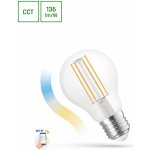 Spectrum LED GLS A60 5W COG 230V CCT+DIM CLEAR WI-FI SMART – Zboží Živě