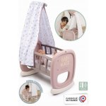 SMOBY 24015 Baby Nurse kolébka s baldachýnem pro 52 cm panenku – Zboží Dáma