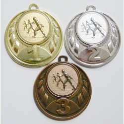 Běžky medaile D43-A46