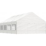 vidaXL Altán se střechou 8,92 x 5,88 x 3,75 m bílý – Hledejceny.cz