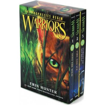 Warriors Box Set: Volumes 1 to 3: Into the Wild, Fire and Ice, Forest of Secrets Hunter ErinPaperback – Zboží Mobilmania