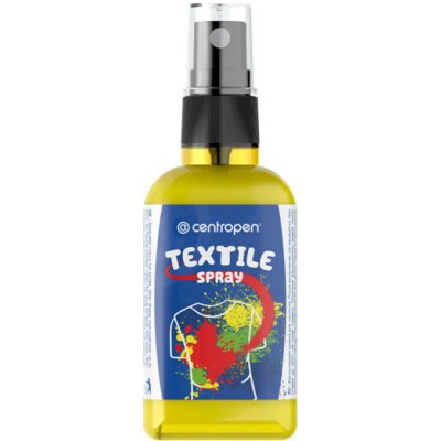 Centropen Barva na textil ve spreji 110 ml žlutá – Sleviste.cz