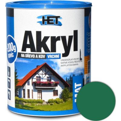 Het Akryl mat 0,7 kg zelená – Zboží Mobilmania