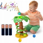 BRIGHT STARTS Dráha kuličková hudební Tropical Twirl – Zboží Dáma