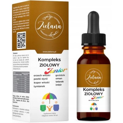 Bylinný komplex Zielana Odčervení pro děti od 6 let 50 ml – Hledejceny.cz