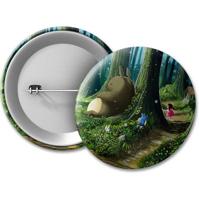 My Neighbor Totoro Placka The Keeper of the Forest - 50 mm – Zboží Dáma