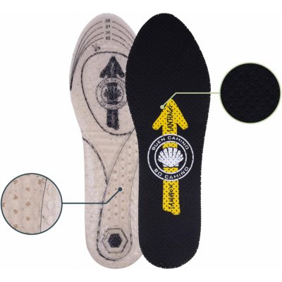 FOOTGEL CAMINO Gelové vložky ČernáŽlutá – Hledejceny.cz