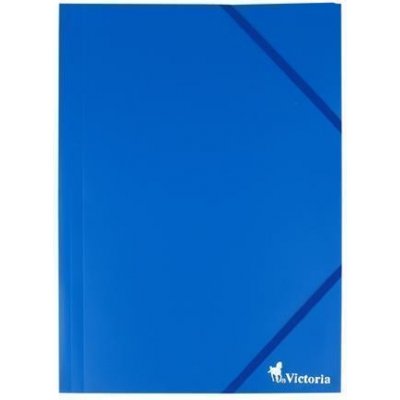 Victoria Office PP A4 Desky s gumičkou modré 15 mm – Zboží Živě