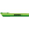 Kleště montážní Zvýrazňovač Kores High Liner Plus, 3-5 mm, klínový hrot, zelený