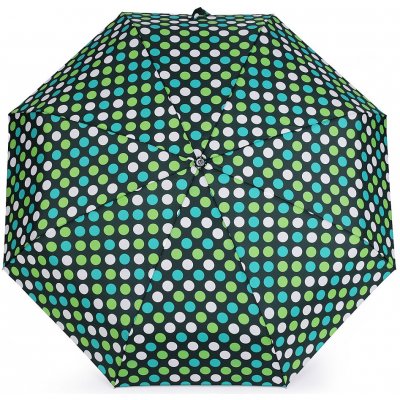 Dámský mini skládací deštník 6 zelený – Zboží Mobilmania