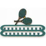 Z rodinné dílny Dřevěný věšák na medaile TENIS svítící dekorace do pokoje – Hledejceny.cz