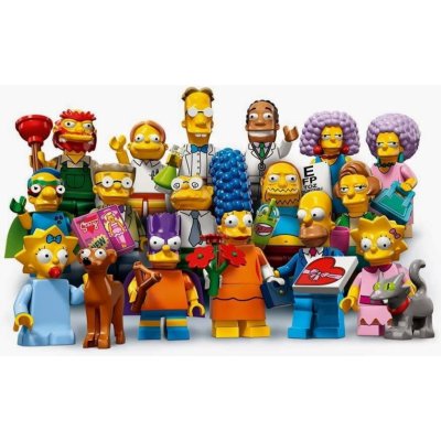 LEGO® Minifigurky 71009 Simpsonovi 2. série 16 ks – Hledejceny.cz