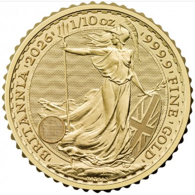 Britannia zlatá mince 2026 1/10 oz – Zboží Mobilmania