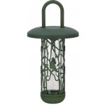 Esschert Design Krmítko pro ptáky na oříšky závěsné Chiffchaff 15 x 15 x 30 cm zelené – Hledejceny.cz