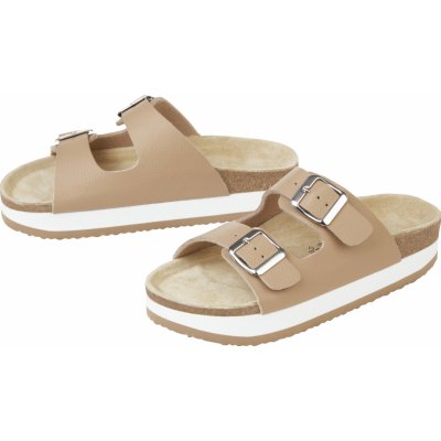 esmara dámské pantofle béžová – Sleviste.cz