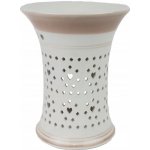 Morex aroma lampa z keramiky 15,5 cm bílá béžová – Hledejceny.cz