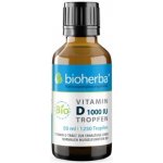 Vitamín D kvapky 1000 IU (25 mcg) - 50 ml - Bioherba – Hledejceny.cz