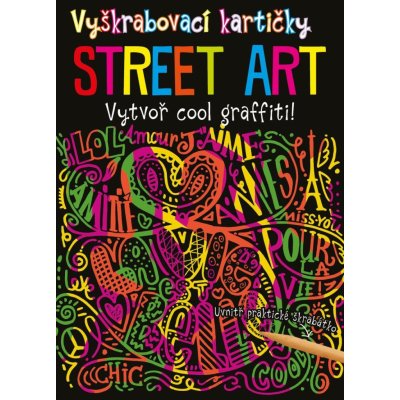 Vyškrabovací kartičky STREET ART – Zboží Mobilmania