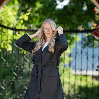 Pikeur Kabát Selection Raincoat dámský černá – Zboží Mobilmania