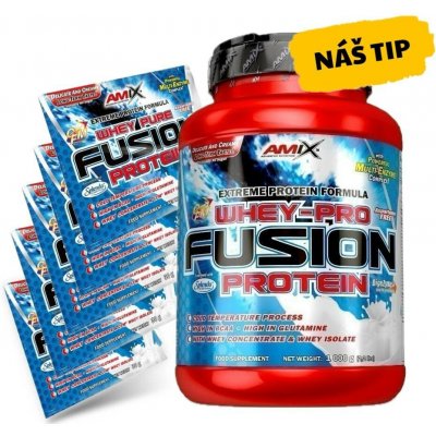 Amix Nutrition Whey-Pro Fusion 1000 g – Hledejceny.cz